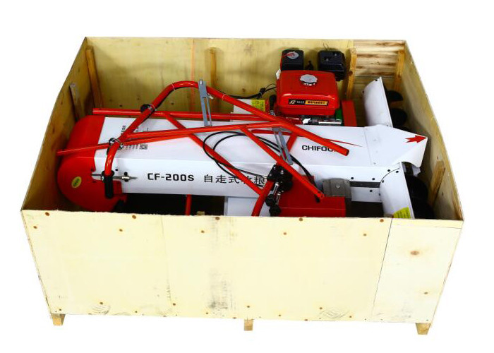 Easy Operation Self Propelled Grain Collector Machine Width 100cm