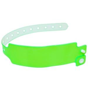 Wholesale Manufacturer Disposable Custom Wristband Plastic Vinyl PVC Neon Fluorescent Color Waterproof Event Party Gift Wristband from china suppliers