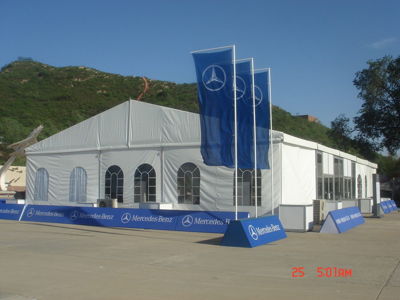 SGS ISO Portable 40x50m Garage Canopy Durable Aluminium Alloy