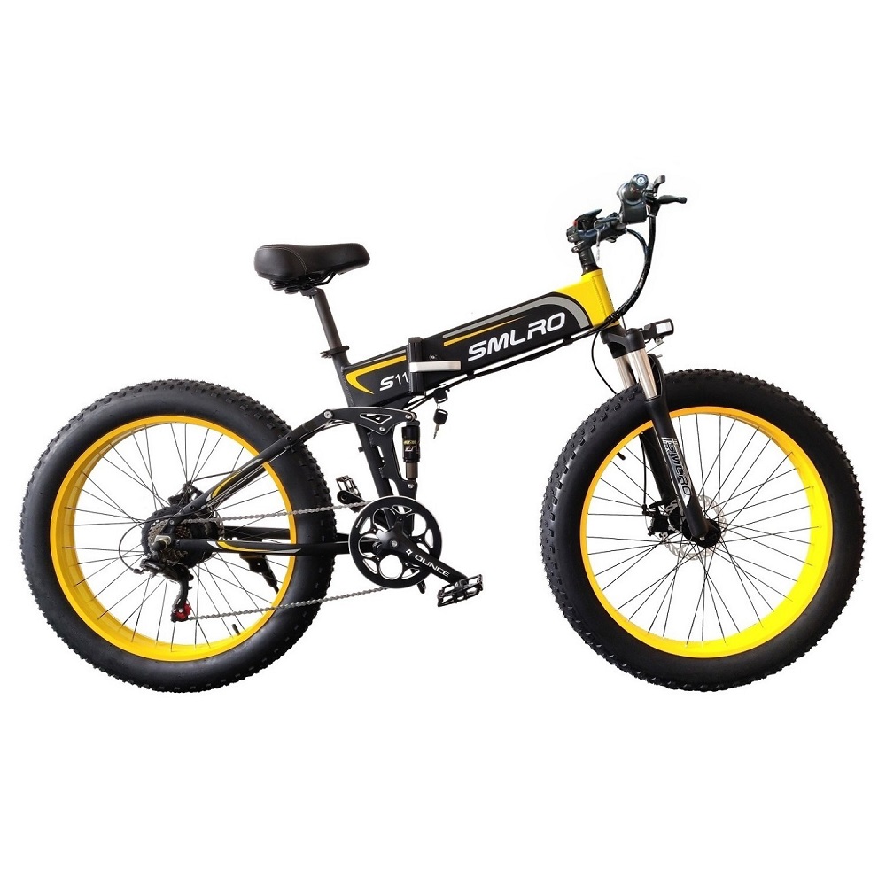 SMLRO 26 Electric Mountain Bike S11F Model 14AH With Z.STAR Brake