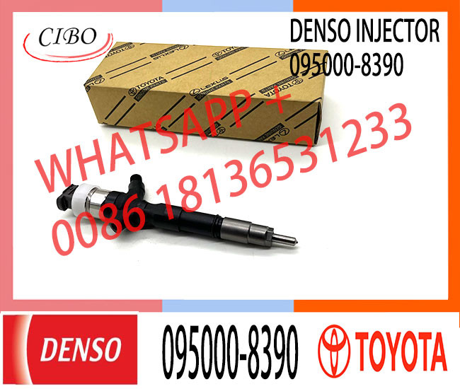 Diesel Fuel Injector Common Rail Injector 095000-8390 23670-30280 for TOYOTA engine