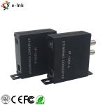 1CH Fiber Optic Accessories Ethernet Over Coaxial Converter With PoE+