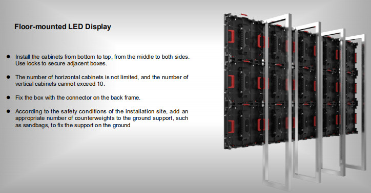 P2.6 P3.91 P4.8 Led Screens For Events Rental Led Video Display Pantalla 5x5