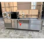 6500W Continuous Food Tray Sealer Machine Vacuum Modified Atmosphere With Gas