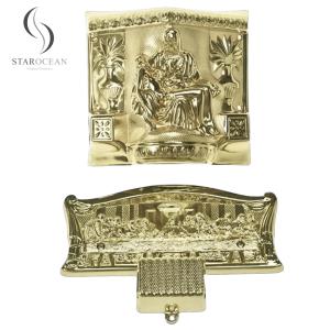 Wholesale Luxury American Casket Corner 9# LG In Light Gold Color And High Quality from china suppliers