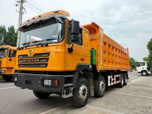 Wholesale SHACMAN F3000 Dump Truck 8x4 430Hp EuroV Yellow Domestic Front Lift Tipper from china suppliers