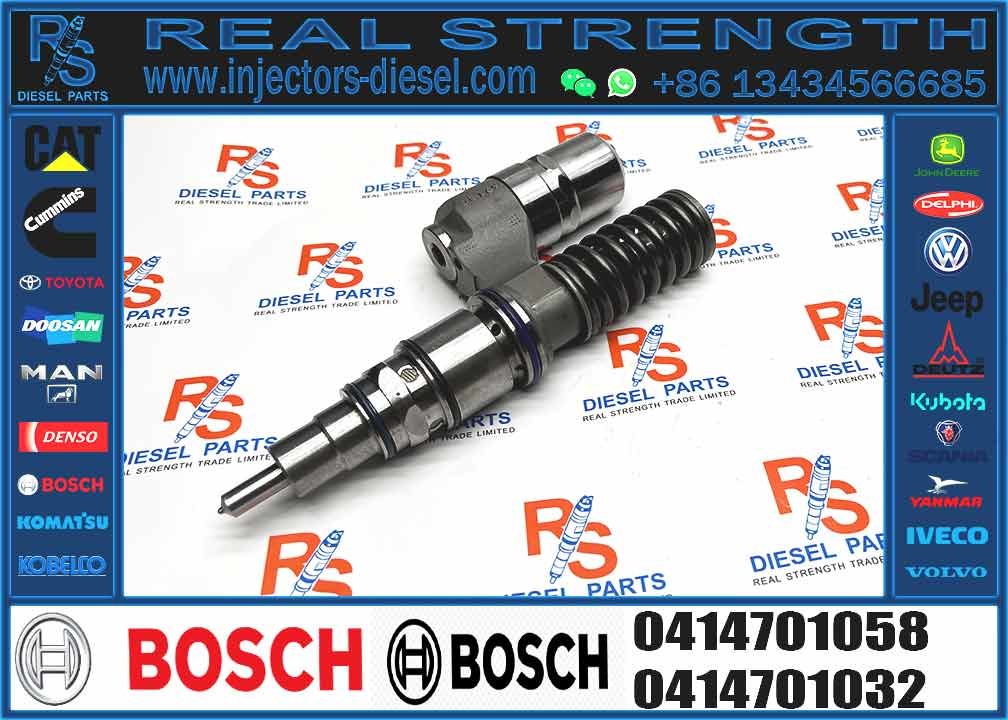 Fast delivery 0414701058 0414701055 diesel fuel engine part injector 0414701047 0414701045 for Bosch 0414701052