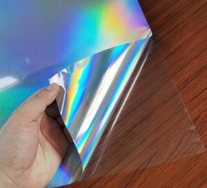 Wholesale Laser Colorful Car Film, Pvc Self-adhesive Laser Lettering Car Stickers, Aluminum-plated Instant Stickers from china suppliers