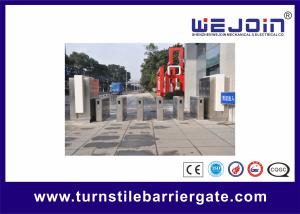 Wholesale Intelligent Flap Barrier with 304 Stainless Steel Housing Used in Educational Institution from china suppliers