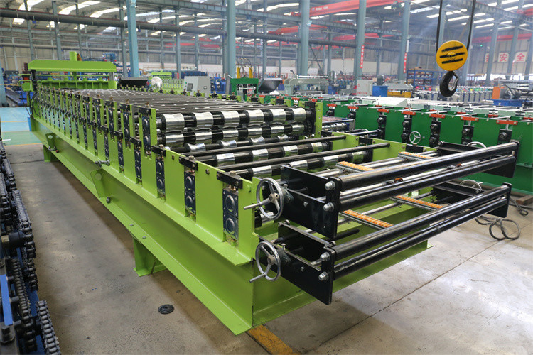 Roof Wall Panel Double Layer Roll Forming Machine Trapezoidal Corrugated