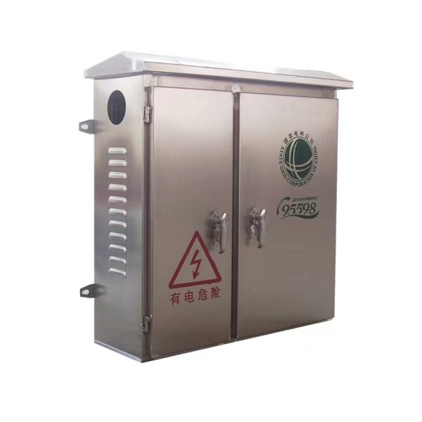 Outdoor Low Voltage Distribution Cabinet Grade 304 316L Stainless Steel Electrical Box