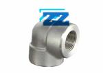 90 Degree Stainless Steel Pipe Fittings Elbow BSPT 4 " 6000 LB SS 316L ASME B16