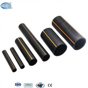 Wholesale Black ISO9001 HDPE Natural Gas PE Pipe With Orange Strip from china suppliers