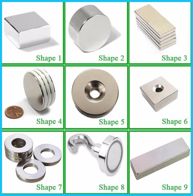 N52 N42 N35 N30 Industrial Neodymium NdFeb Rare Earth Flat Disc Magnet 10X2mm