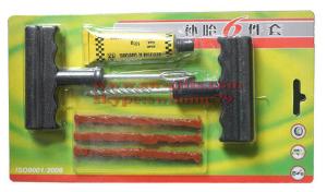 Wholesale 2017 New Car Tire Repair Tool Kit For Tubeless Emergency Tyre Fast Puncture Plug Repair Block Air Leaking For Car Truck from china suppliers