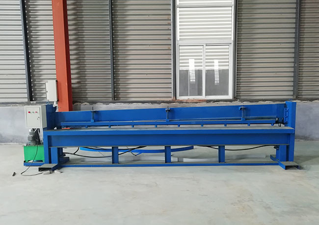 Aluminum Profile Hydraulic Sheet Metal Guillotine Productivity 25-30 M/Min