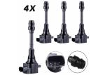 Black High Performance Ignition Coil For NISSAN 224338H315 224488H300 224488H315