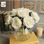 UVG FRS66 Floral design in cheap artificial red rose flower for wedding themes