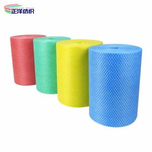 Wholesale 60gsm Disposable Cleaning Cloth 20x40cm Nature Wooden Paper Disposable Microfiber Wipes from china suppliers