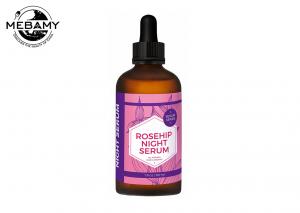 China Natural Organic Face Serum , Rosehip Night Serum Skin Renewal Brightening on sale