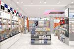 01-BJiS003, Platinum Series Cosmetic Shop in Shaanxi featuring 45 Main Fixtures