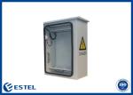 19 Inch Rack Weatherproof Enclosure Box powder coating Galvanized Steel