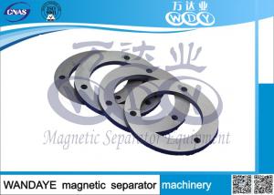 Wholesale Professional Magnetic Drum Separator Machine / Overband Magnetic Separator Permanent Magnet Ring from china suppliers
