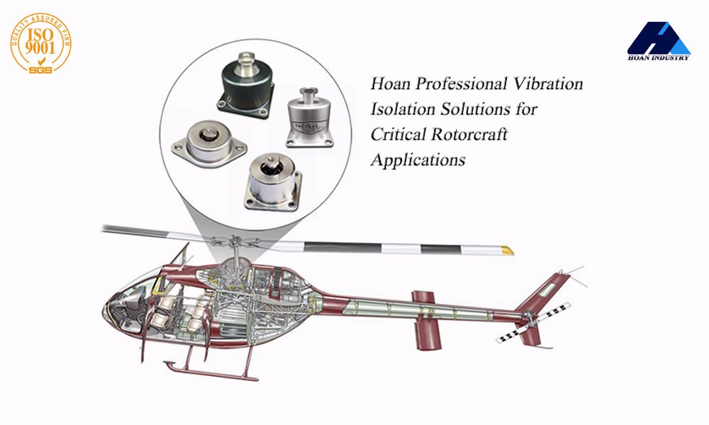 Friction Rubber Metal Isolators Aerospace Helicopter Embedded Electronics