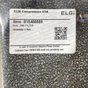 Wholesale Manufacturing Plant Supplies Filter Pad for ELGI 015400889 Air Compressor Parts from china suppliers