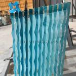 Ultra Clear Changhong Glass 3mm-22mm Water Ripple Patterned Glass