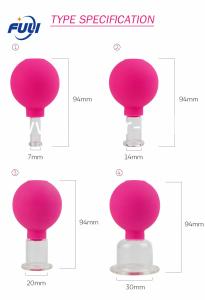 Wholesale How Sale Vacuum Facial Silicone Cupping Without Fire Massager Cellulite Vacuum Suction Silicone from china suppliers