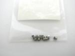 Dental Orthodontic Molar Bands / Stainless Steel Crimpable Hook Long Curved Type