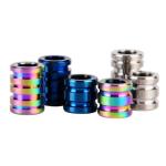 Colorful CNC Titanium Camping Parts Beads EDC Tool 3.5g Weight ISO9001