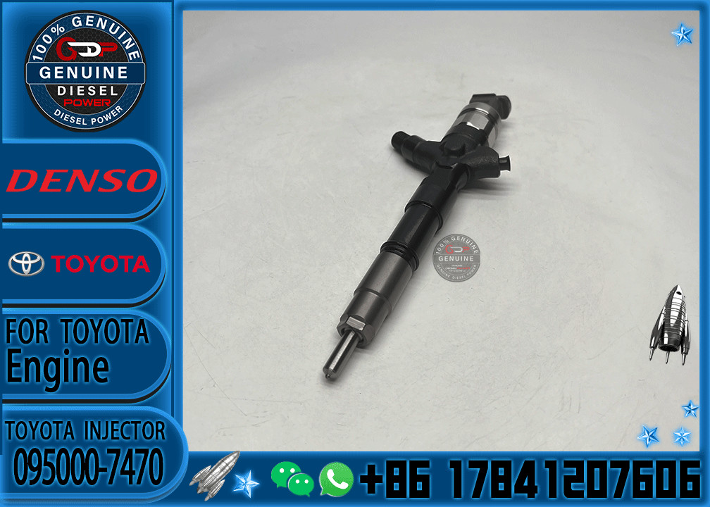 cmmon fuel Injectors 095000-7470 23670-39255 095000-7830 23670-30330 engine parts