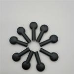 Black Plastic 4mm ECG EKG Banana Electrode Adapters