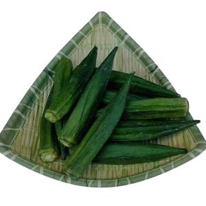 Wholesale Low Salt Vacuum Fried Okra Semi Soft Crispy Roast Vegetables from china suppliers