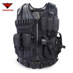 SWAT Tactical Vest Tactical Gear Vest Special Forces Black 57CM * 44CM