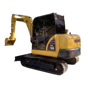 Wholesale Komatsu PC56 PC55MR Used Excavators 5 Ton With Original Hydraulic Cylinder from china suppliers