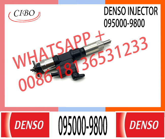 High Quality Diesel Fuel Injector 095000-9800 Common Rail Injection Nozzle 095000-9800 For ISUZU 4HK1