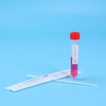 Red DNA Oral Nasal Virus Sampling Tube Medical PP Material