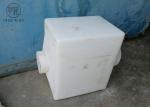 20L Small Chemical Dosing Tank Rectangle , Cone Bottom Rinse Chemical Feed Tank