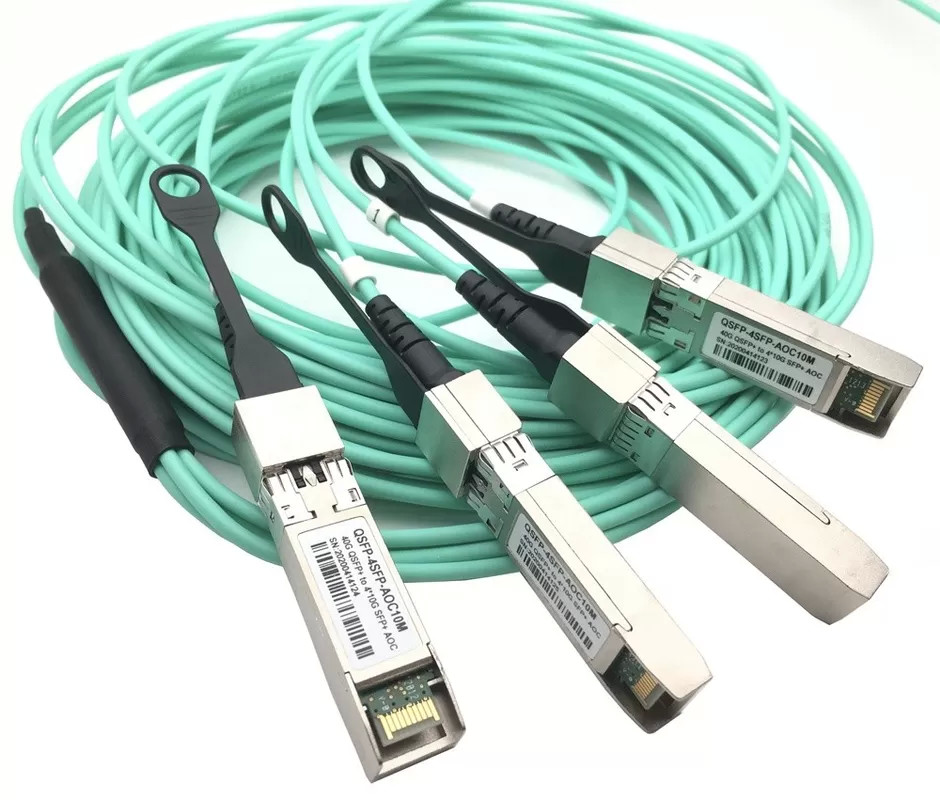 Super Speed Multi Mode Q4SFP 40g Aoc Cable 40Gbps