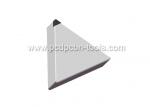 Triangle Tipped Pcd Turning Inserts Single Tip For Non Ferrous Metal