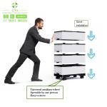 lifepo4 stackable 48v 400ah 500ah 300ah 10kw 15kw lithium ion battery for hoem