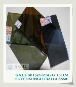 Wholesale Top quality 5mm dark grey glass reflective from china suppliers