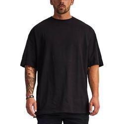 Custom Logo Printed OEM Fitness Gym Casual 100% Cotton Man Sportswear T Shirt O
