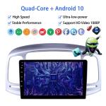 Touch Screen Android 10 Car Stereo 9 Inch For Hyundai Accent 2006-2011