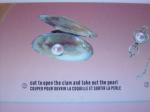 French Versions Color Box Love Pearl Necklace Gift Box With Fashion Cage Pendant