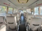 White King Dragon Used Commercial Buses Diesel Fuel with 2 Doors
