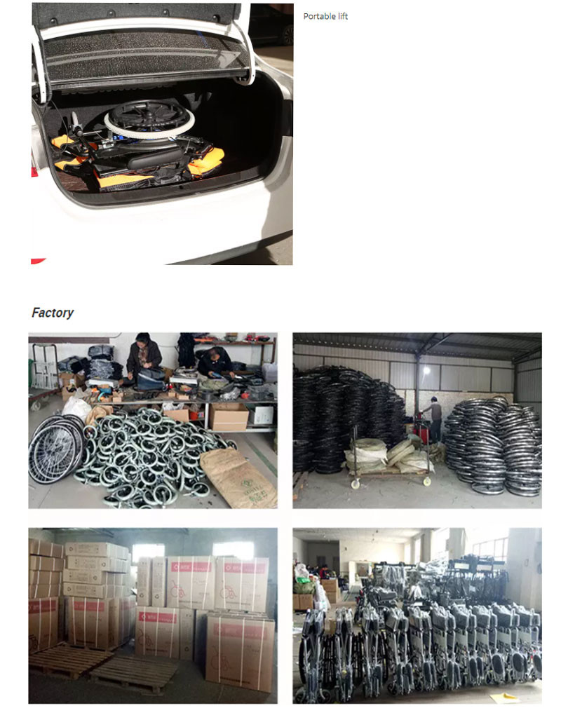 Steel Medical Transport Wheelchair Folding Basic Manual Wheelchair For Patient CE Approved